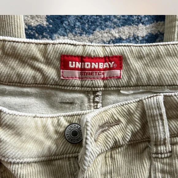 UNIONBAY Cream Corduroy Pants - Picture 4 of 4